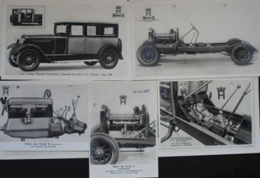 Horch 8 Roadster Pullmann Convertible 1928 thirteen Factoryphotos (6595)